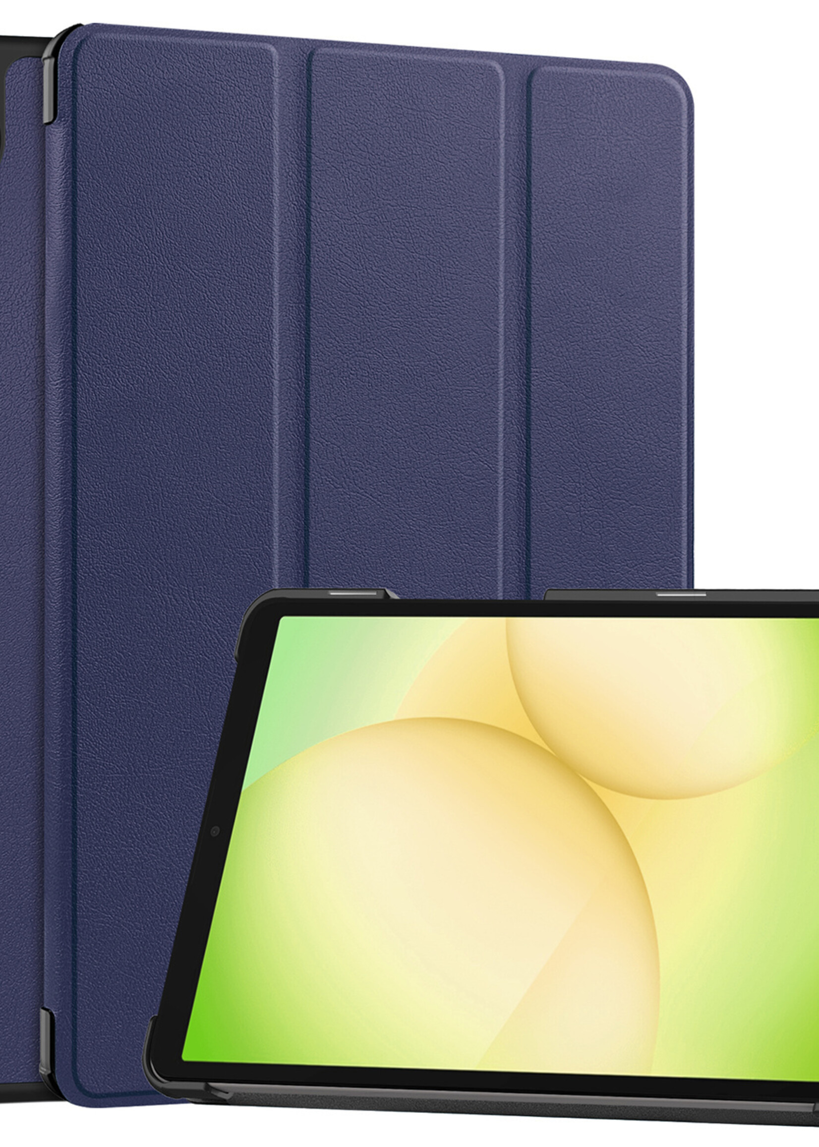 LUQ LUQ Samsung Galaxy Tab A11 Plus Hoes - Donkerblauw