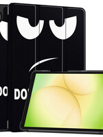 LUQ LUQ Samsung Galaxy Tab A11 Plus Hoes - Don't touch me