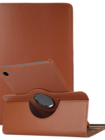 LUQ LUQ Samsung Galaxy Tab A11 Plus Hoes Draaibaar - Bruin