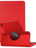 LUQ LUQ Samsung Galaxy Tab A11 Plus Hoes Draaibaar - Rood