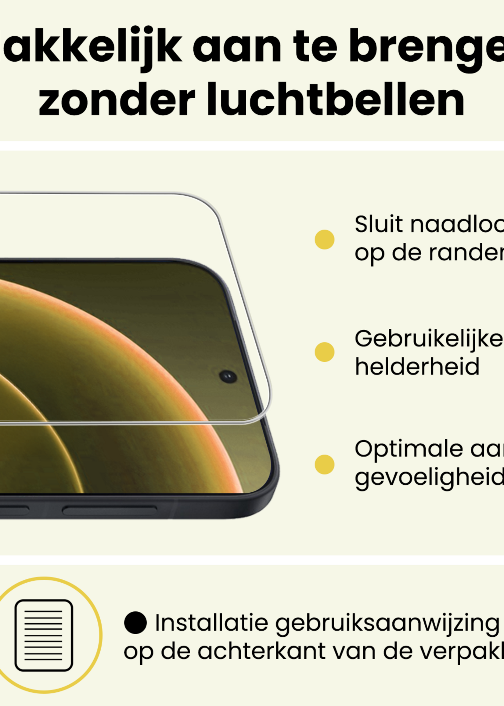 LUQ LUQ OnePlus 15 Hoesje Siliconen Met 2x Screenprotector - Transparant