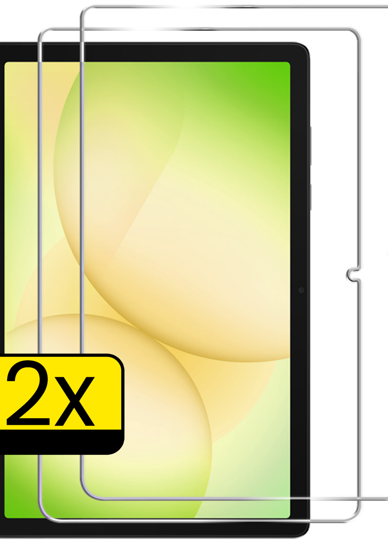 LUQ LUQ Samsung Galaxy Tab A11 Plus Screenprotector - 2 PACK