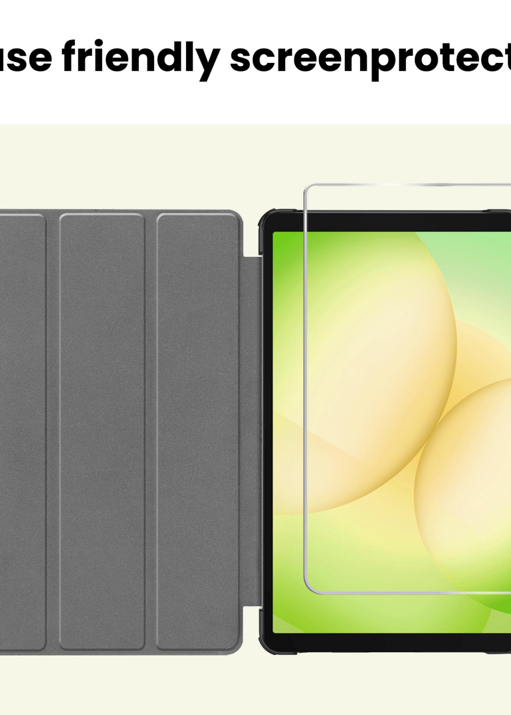 LUQ LUQ Samsung Galaxy Tab A11 Plus Screenprotector - 3 PACK