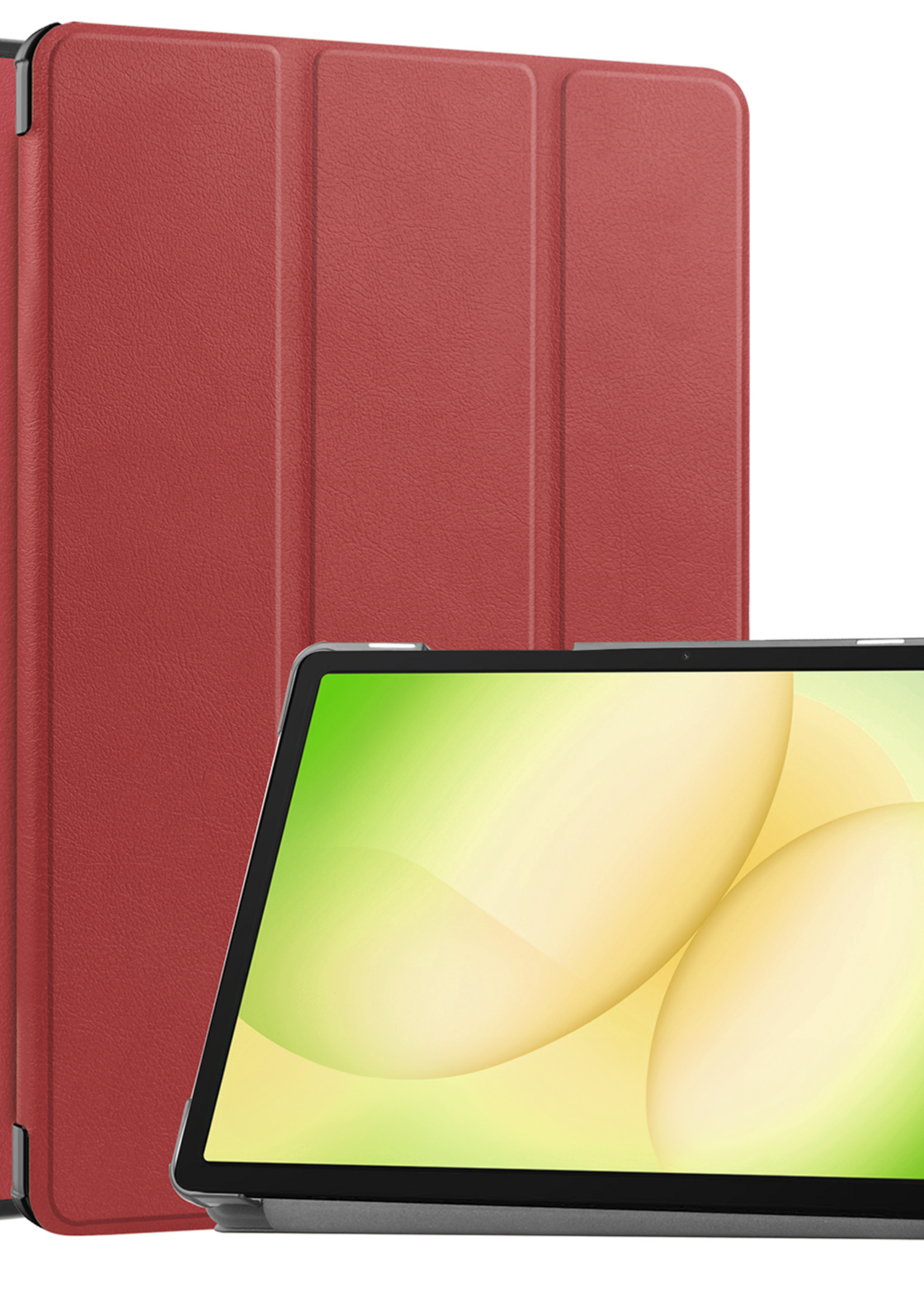 LUQ LUQ Samsung Galaxy Tab A11 Plus Hoes - Donkerrood