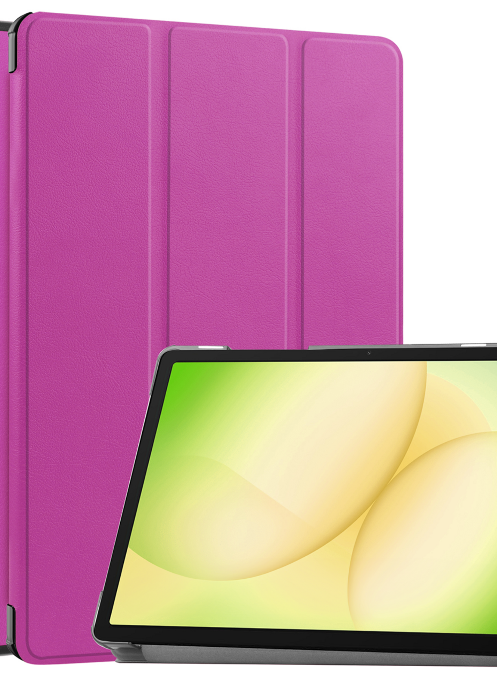 LUQ LUQ Samsung Galaxy Tab A11 Plus Hoes - Paars