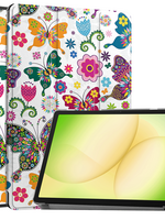 LUQ LUQ Samsung Galaxy Tab A11 Plus Hoes - Vlinders