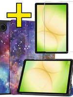 LUQ LUQ Samsung Galaxy Tab A11 Plus Hoes Met Screenprotector - Galaxy