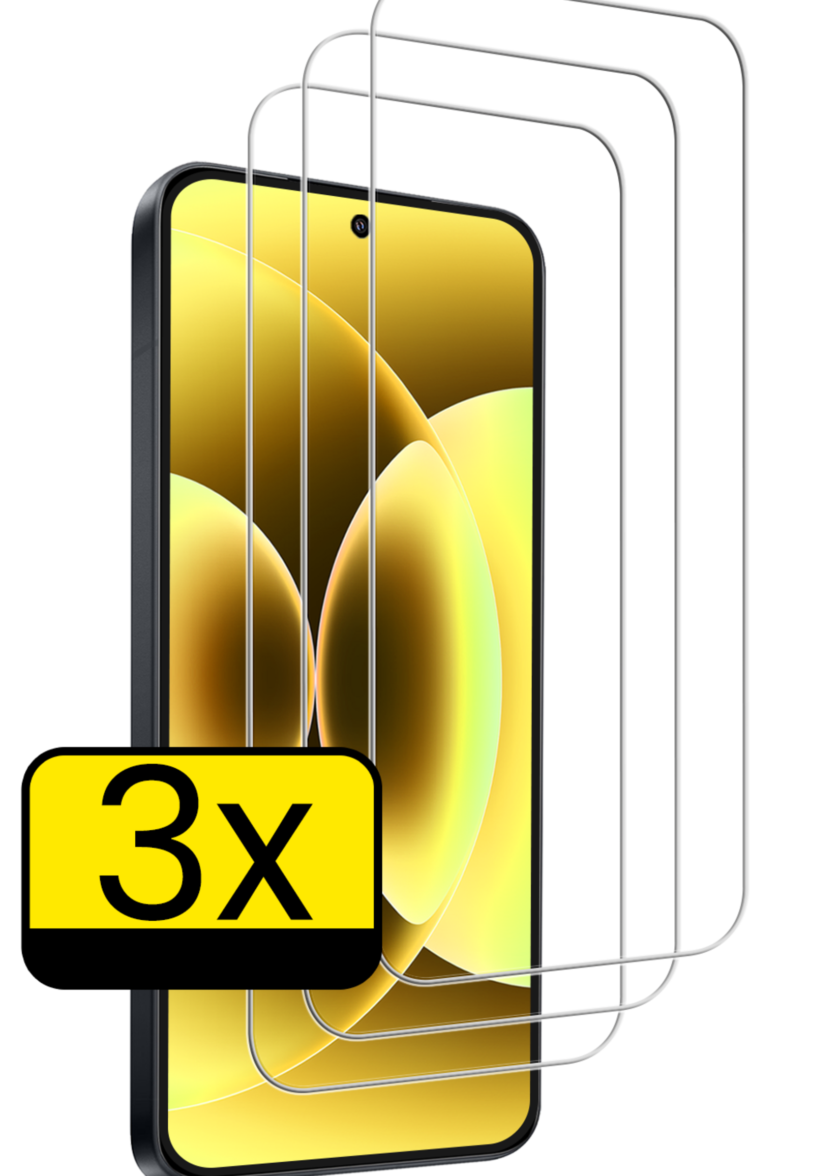 LUQ LUQ Xiaomi 17 Screenprotector - 3 PACK