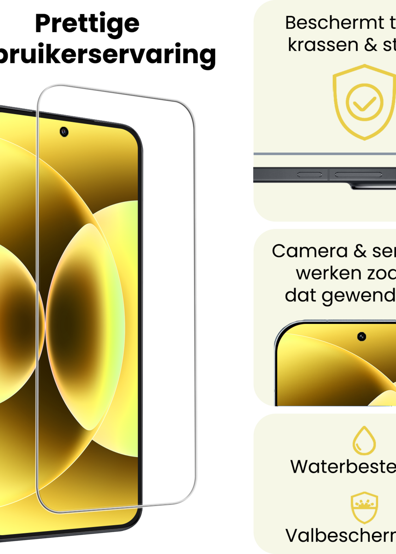 LUQ LUQ Xiaomi 17 Screenprotector - 3 PACK