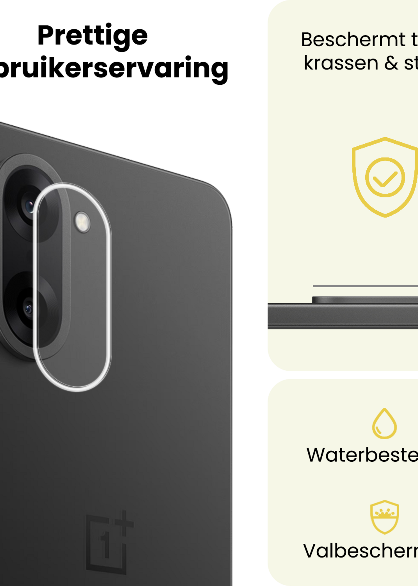 LUQ LUQ OnePlus Nord CE 5 Camera Screenprotector