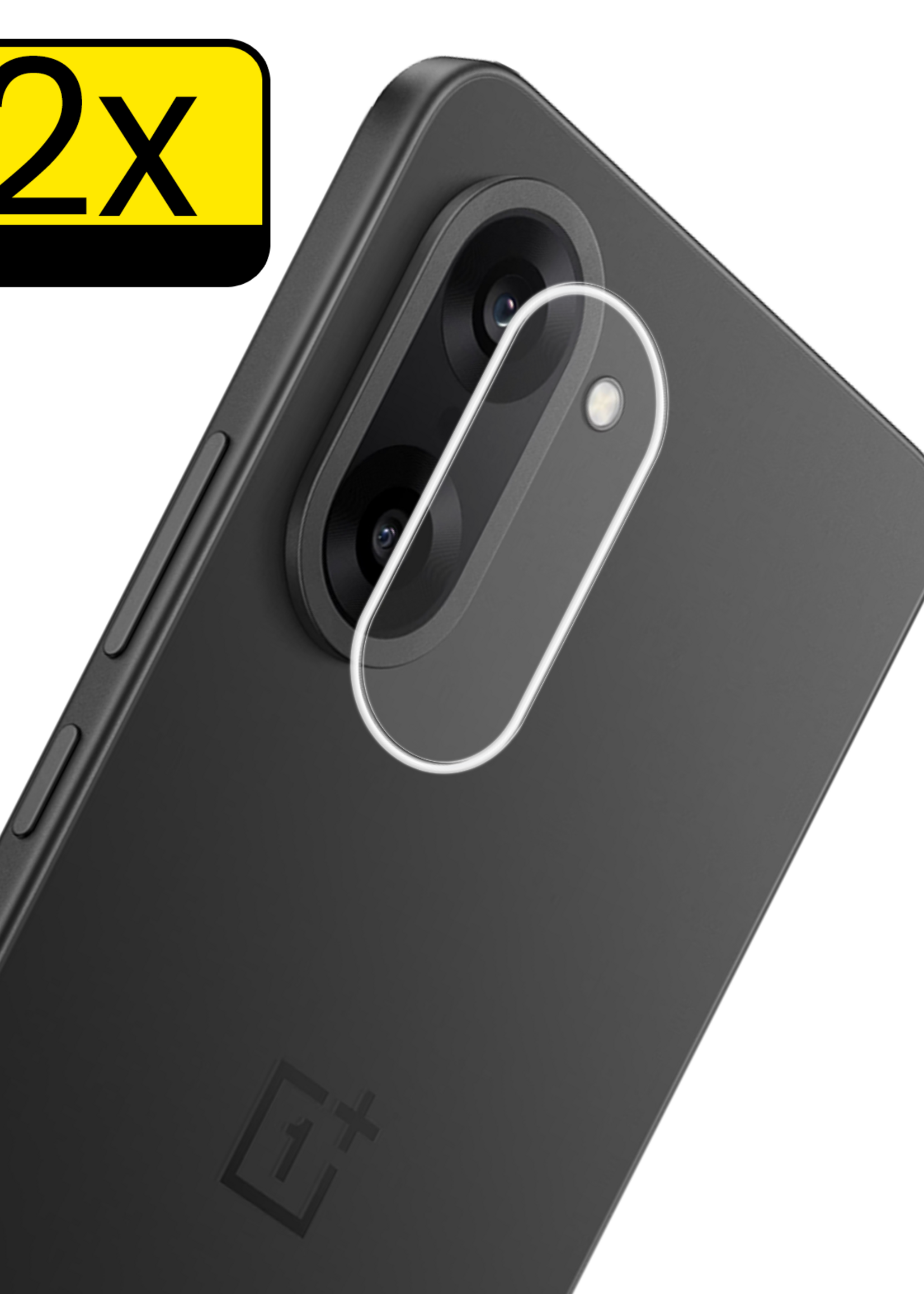 LUQ LUQ OnePlus Nord CE 5 Camera Screenprotector - 2 PACK
