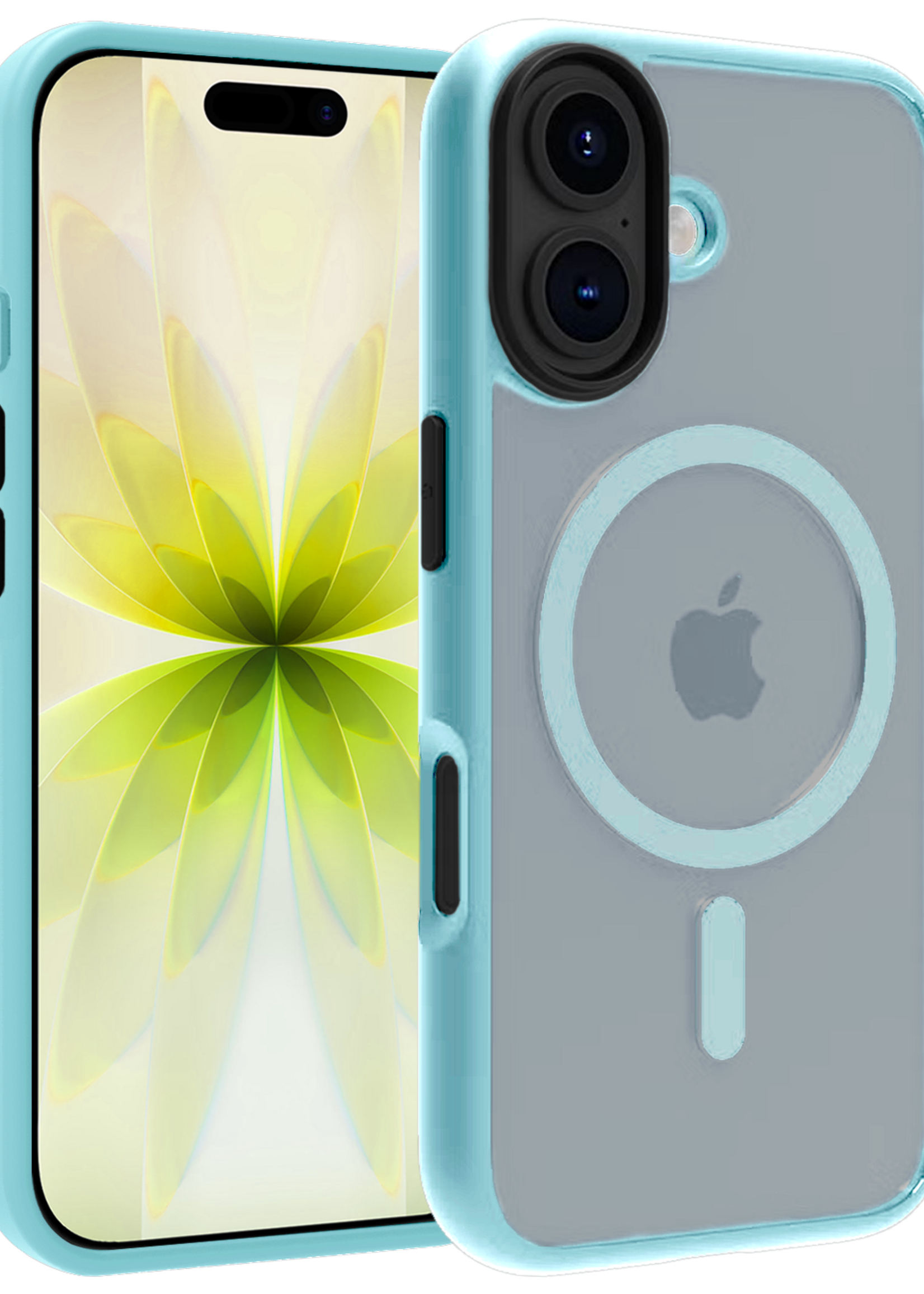 LUQ LUQ iPhone 17 Magsafe Hoesje - Lichtblauw