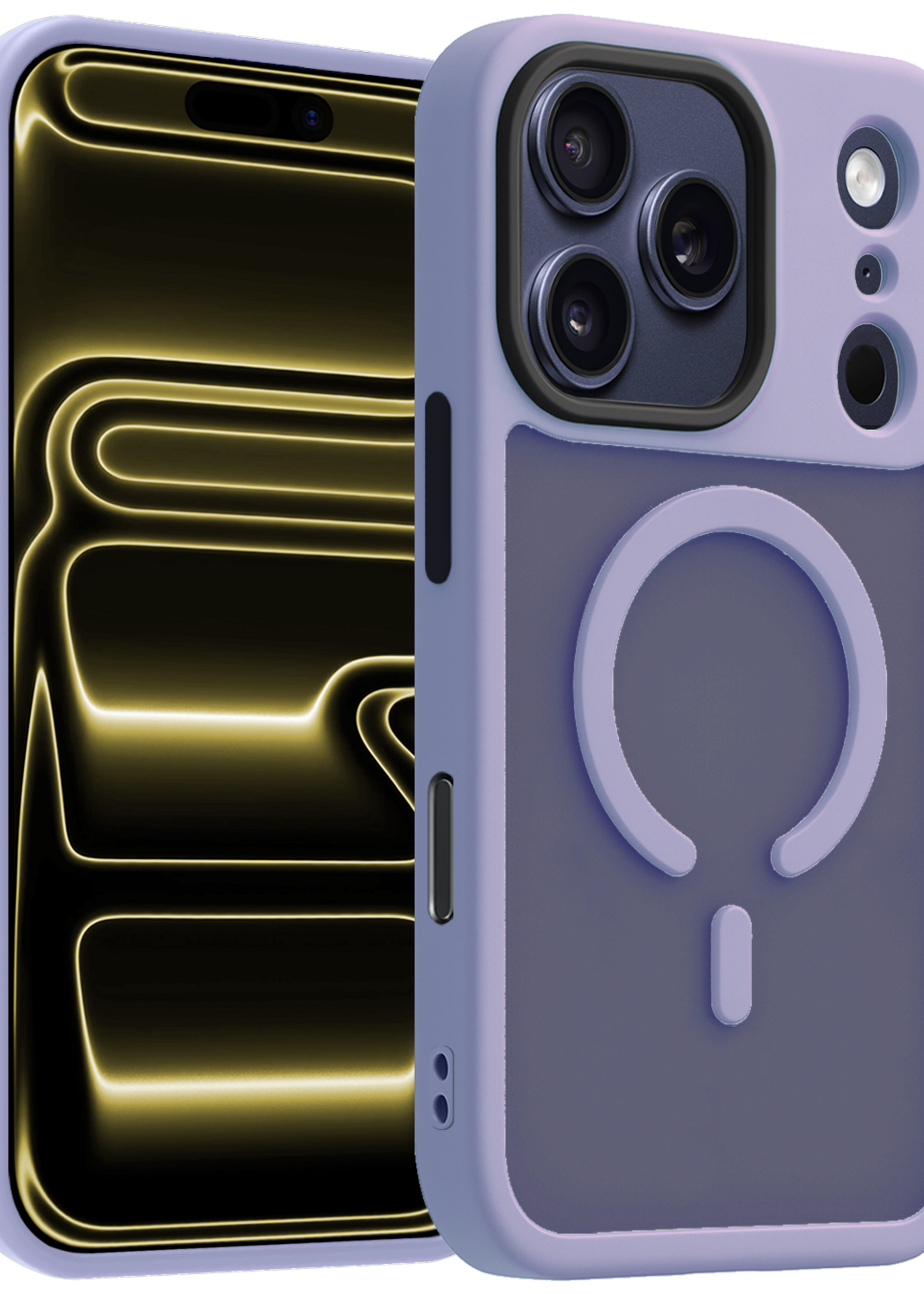 LUQ LUQ iPhone 17 Pro Magsafe Hoesje - Lila