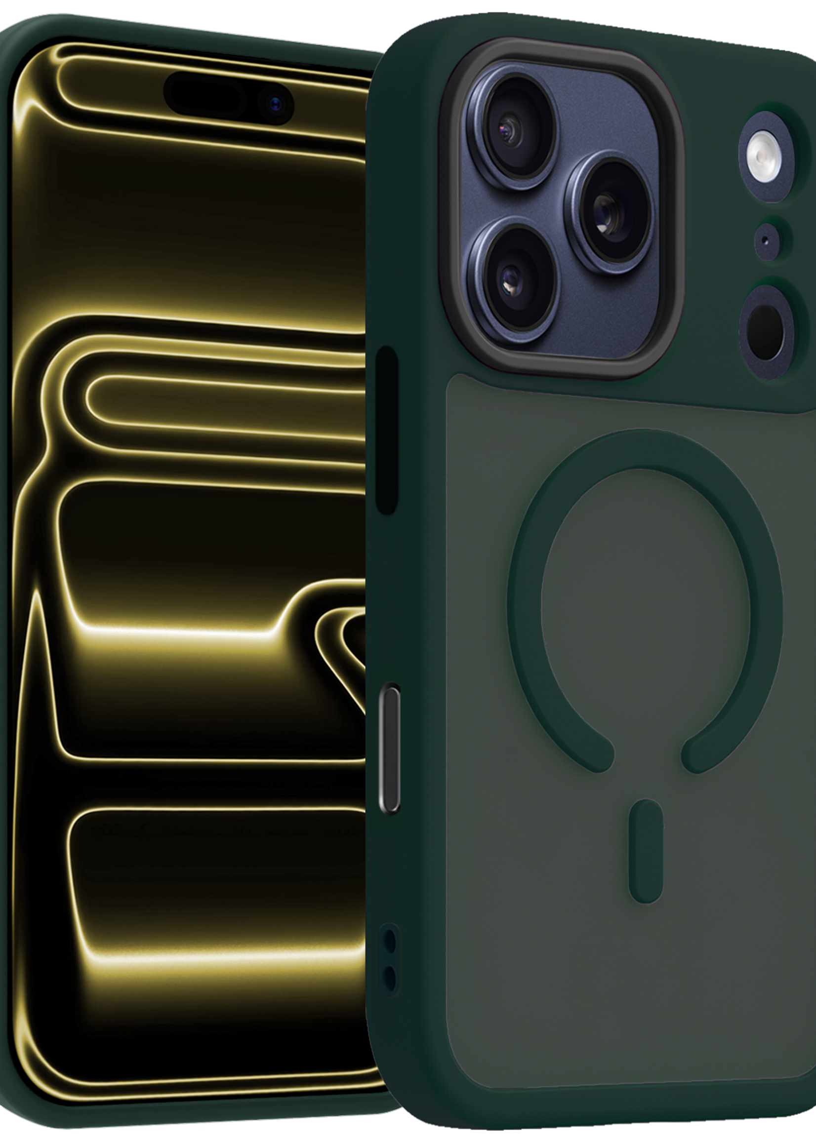 LUQ LUQ iPhone 17 Pro Max Magsafe Hoesje - Donkergroen