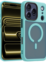 LUQ LUQ iPhone 17 Pro Max Magsafe Hoesje - Lichtblauw