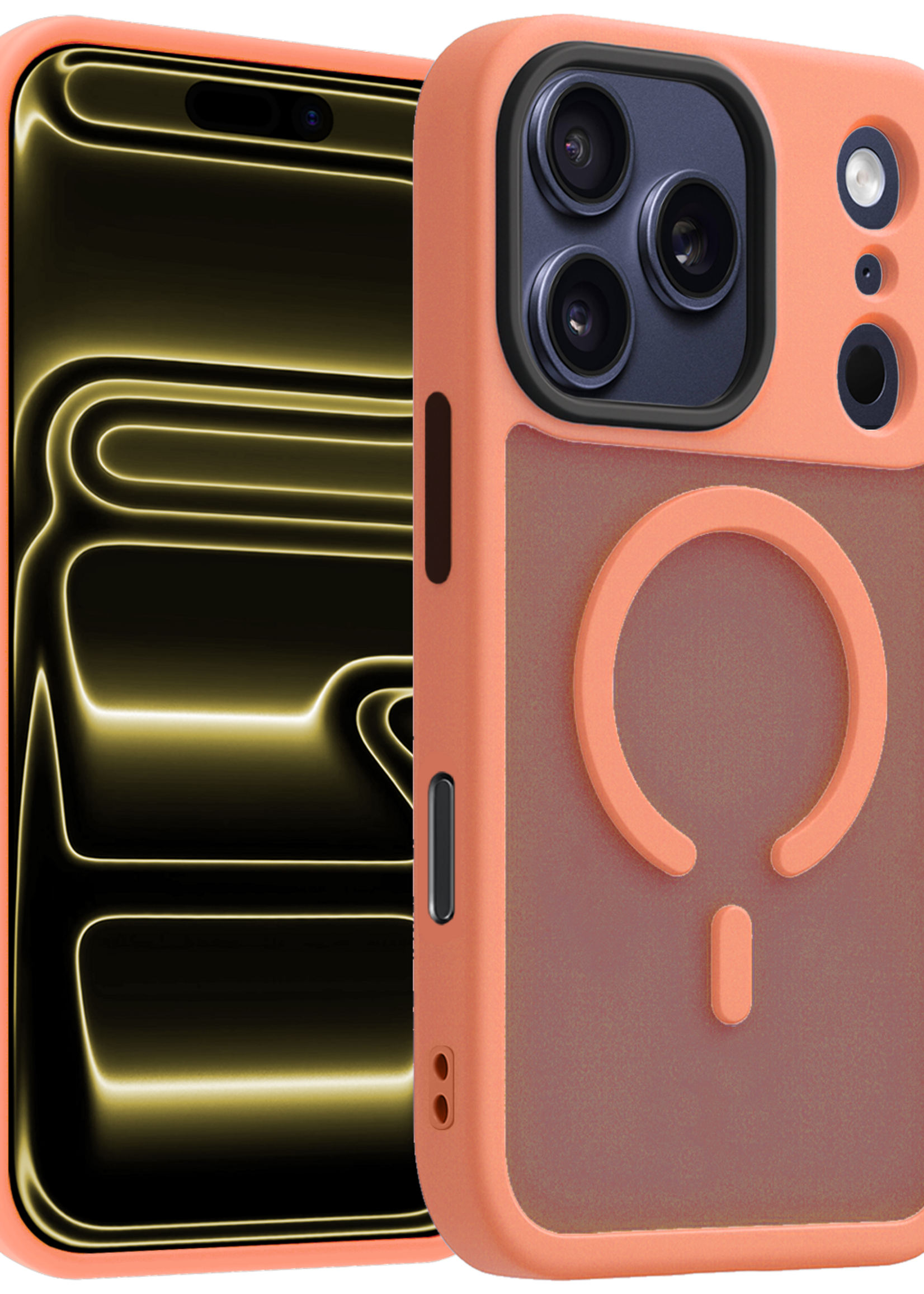 LUQ LUQ iPhone 17 Pro Max Magsafe Hoesje - Perzik