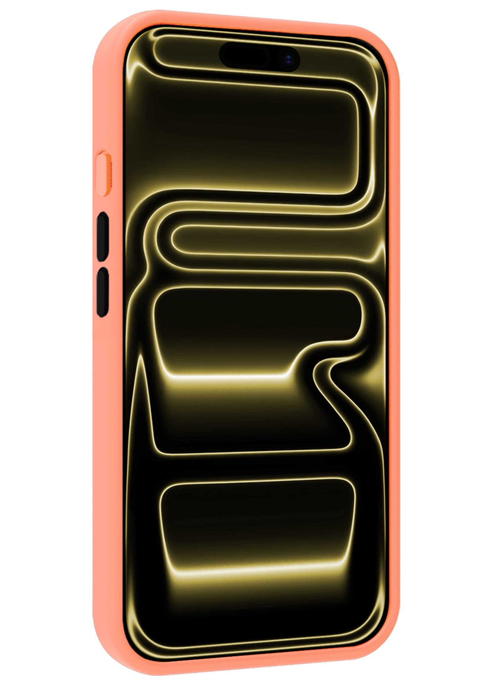 LUQ LUQ iPhone 17 Pro Max Magsafe Hoesje Perzik Met 2x Screenprotector