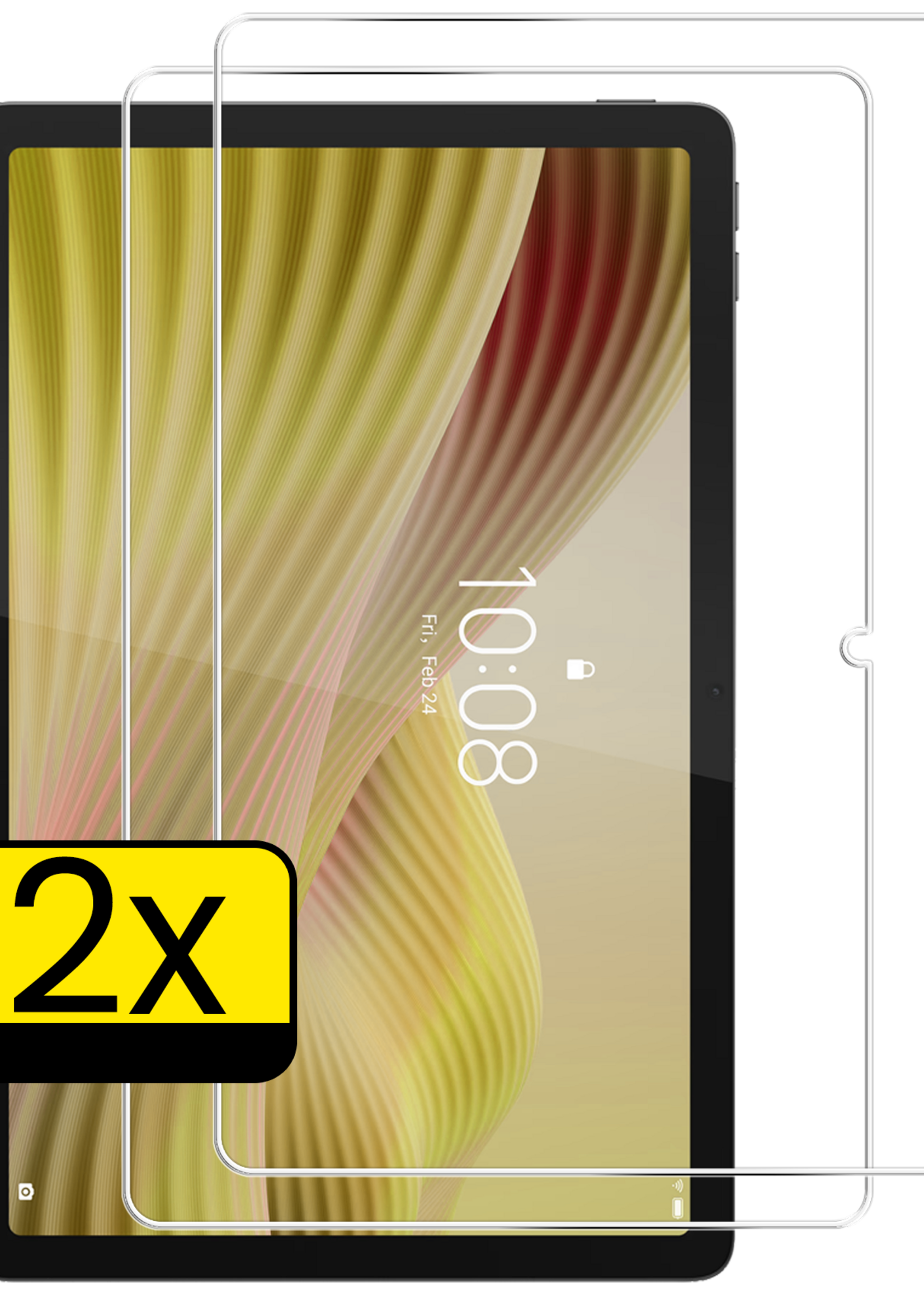 LUQ LUQ Lenovo Tab 10.1 inch Screenprotector - 2 PACK