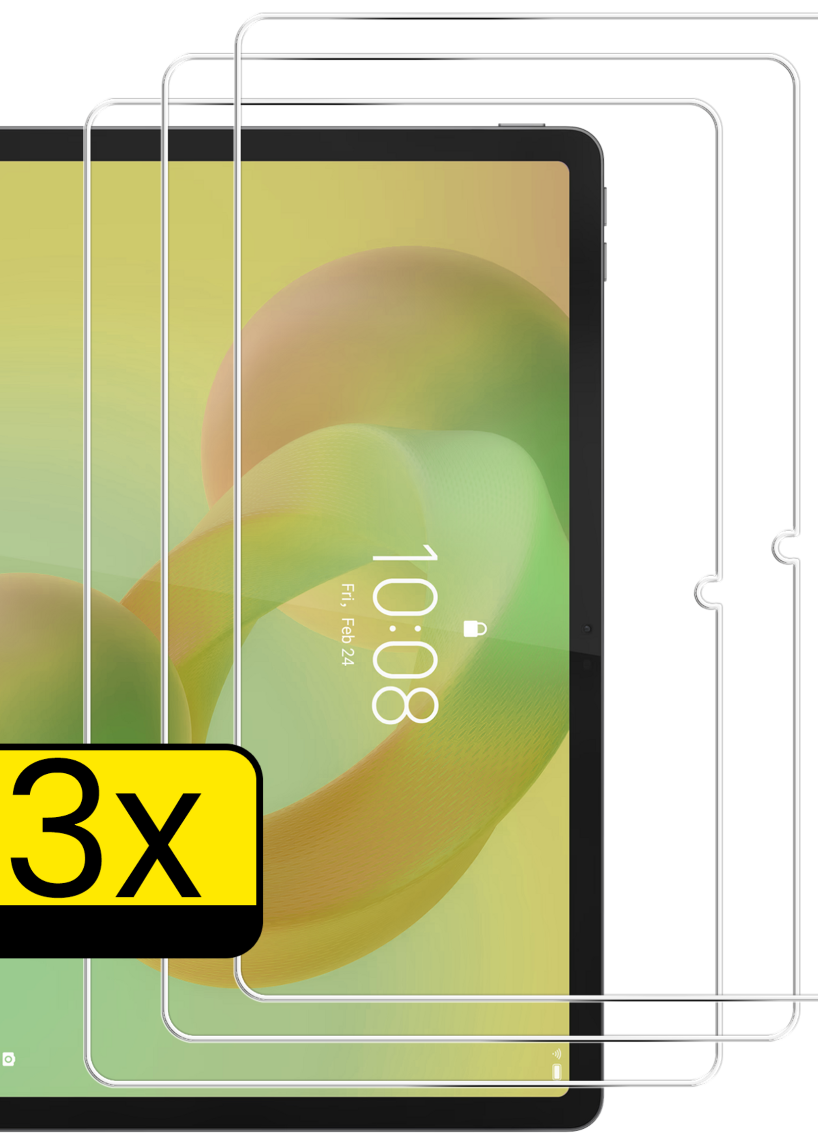 LUQ LUQ Lenovo Idea Tab Screenprotector - 3 PACK