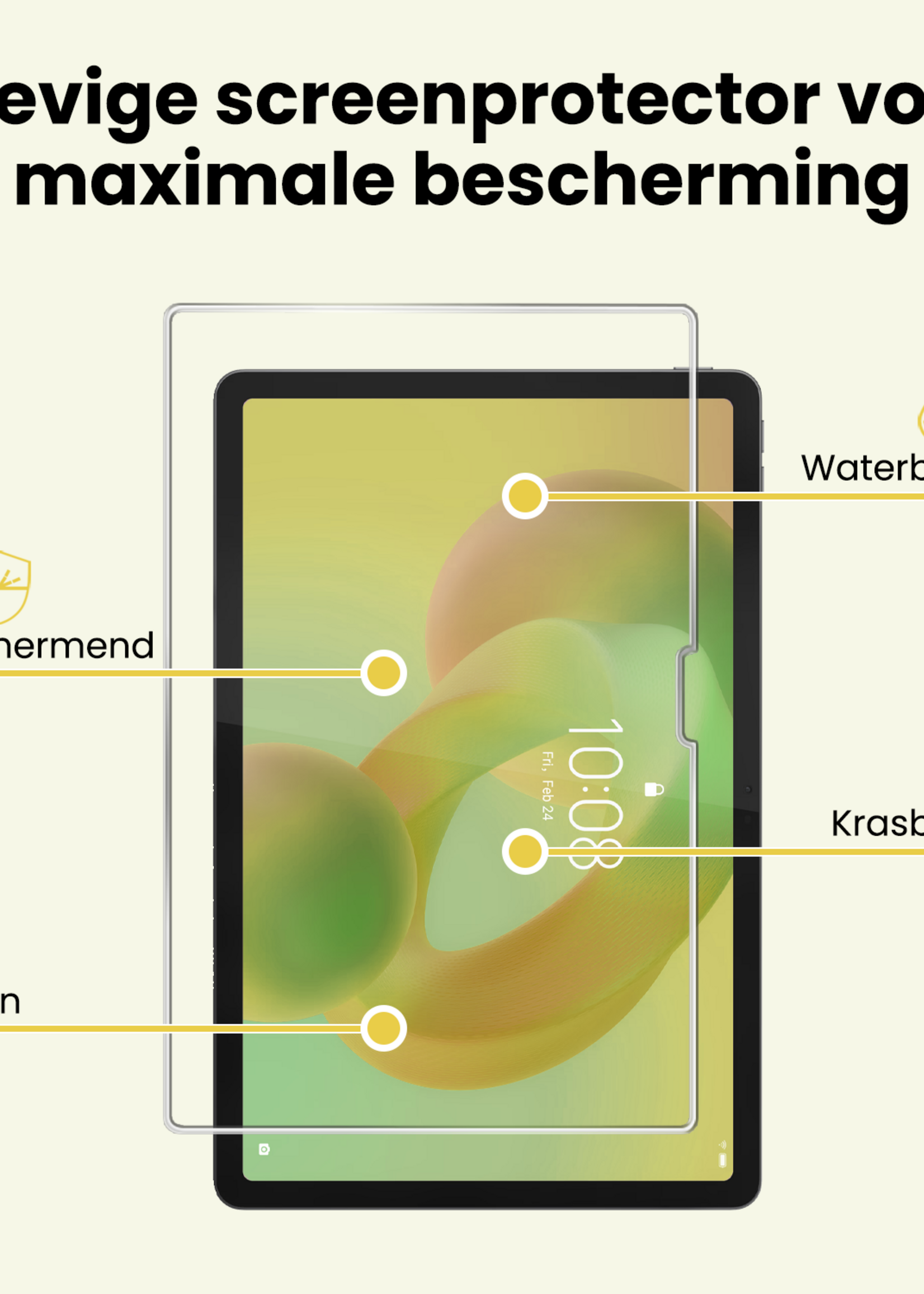 LUQ LUQ Lenovo Idea Tab Pro Screenprotector