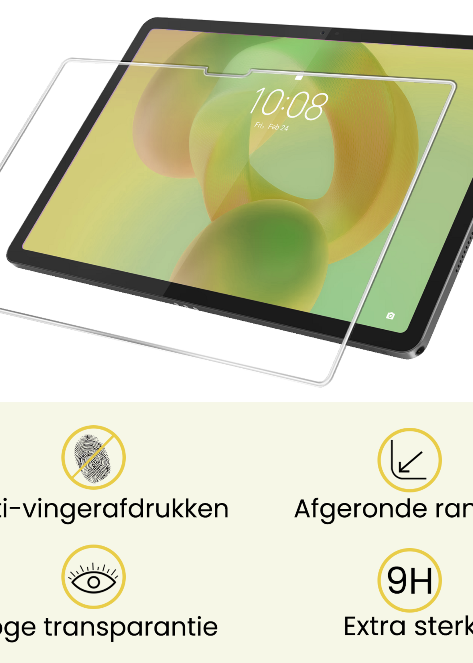 LUQ LUQ Lenovo Idea Tab Pro Screenprotector - 2 PACK