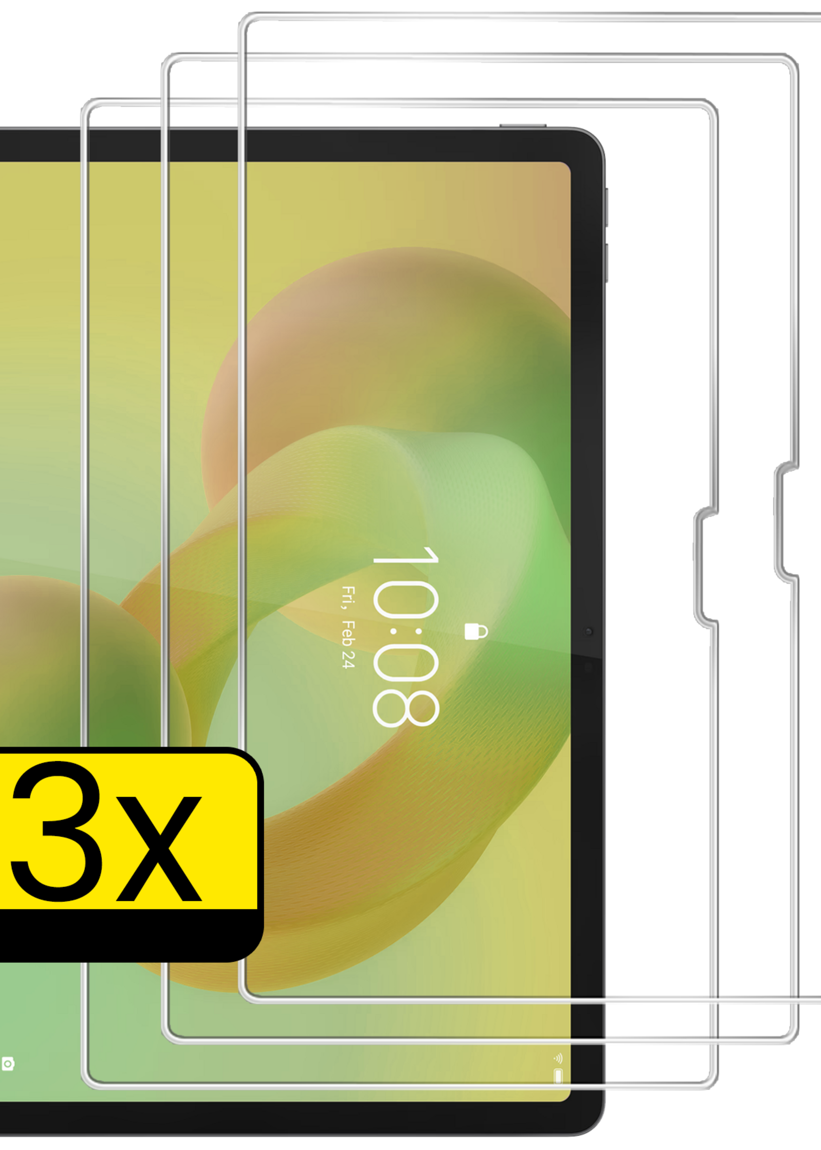 LUQ LUQ Lenovo Idea Tab Pro Screenprotector - 3 PACK