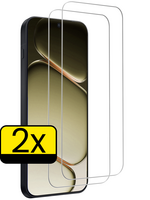 LUQ LUQ OnePlus 15R Screenprotector Glas - 2 PACK