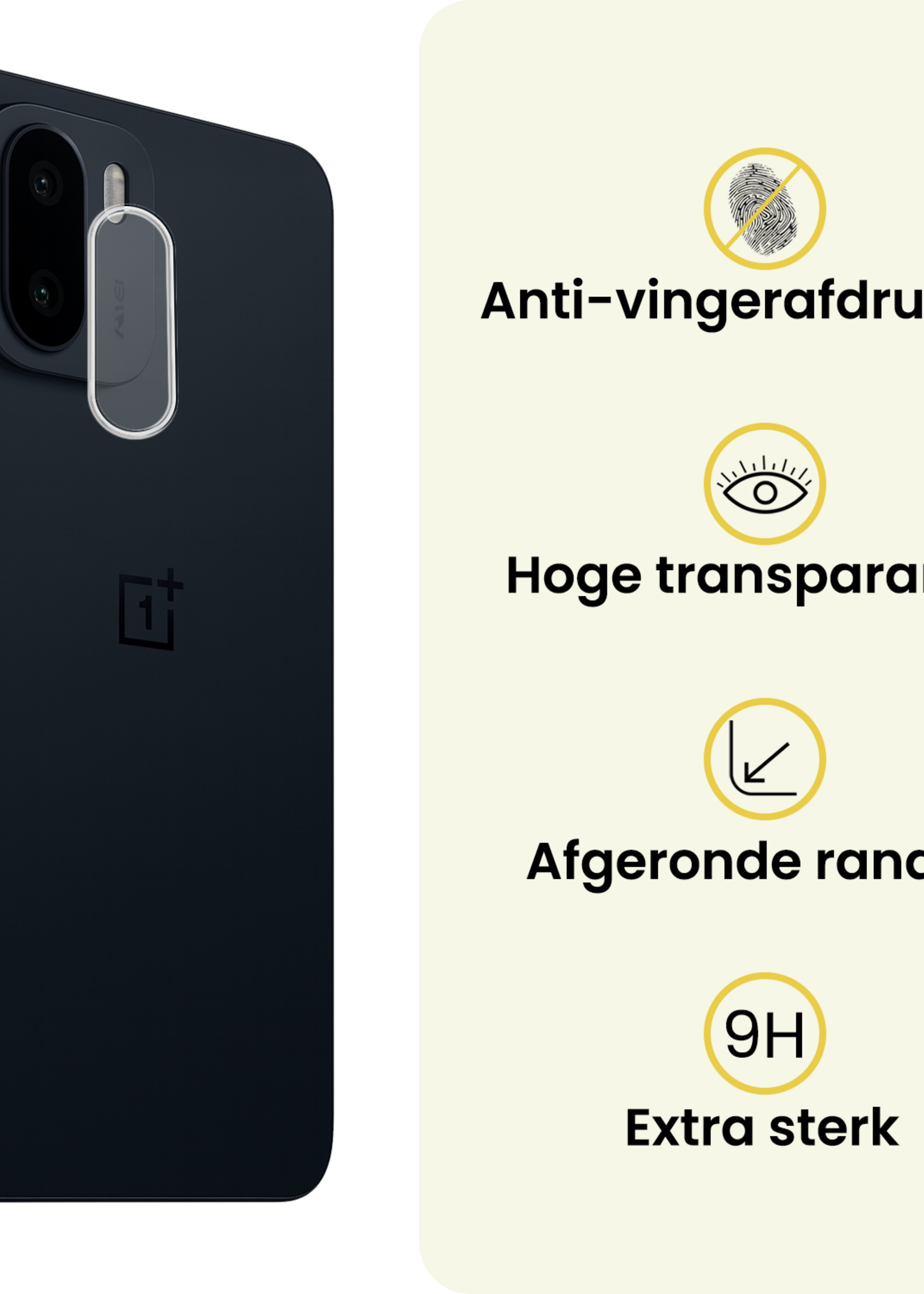 LUQ LUQ OnePlus 15R Camera Screenprotector