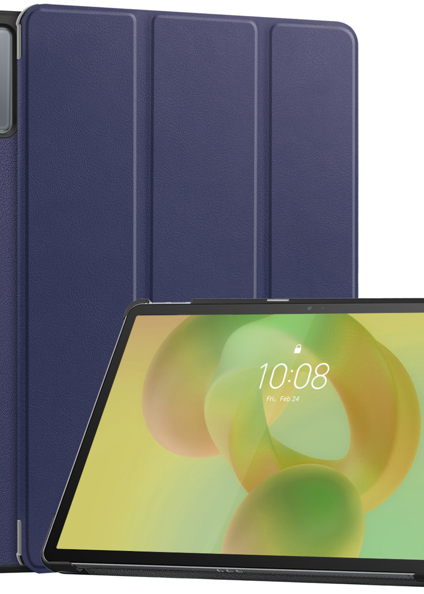 LUQ LUQ Lenovo Idea Tab Hoesje - Donkerblauw