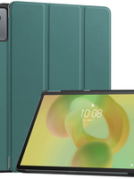 LUQ LUQ Lenovo Idea Tab Hoesje - Donkergroen