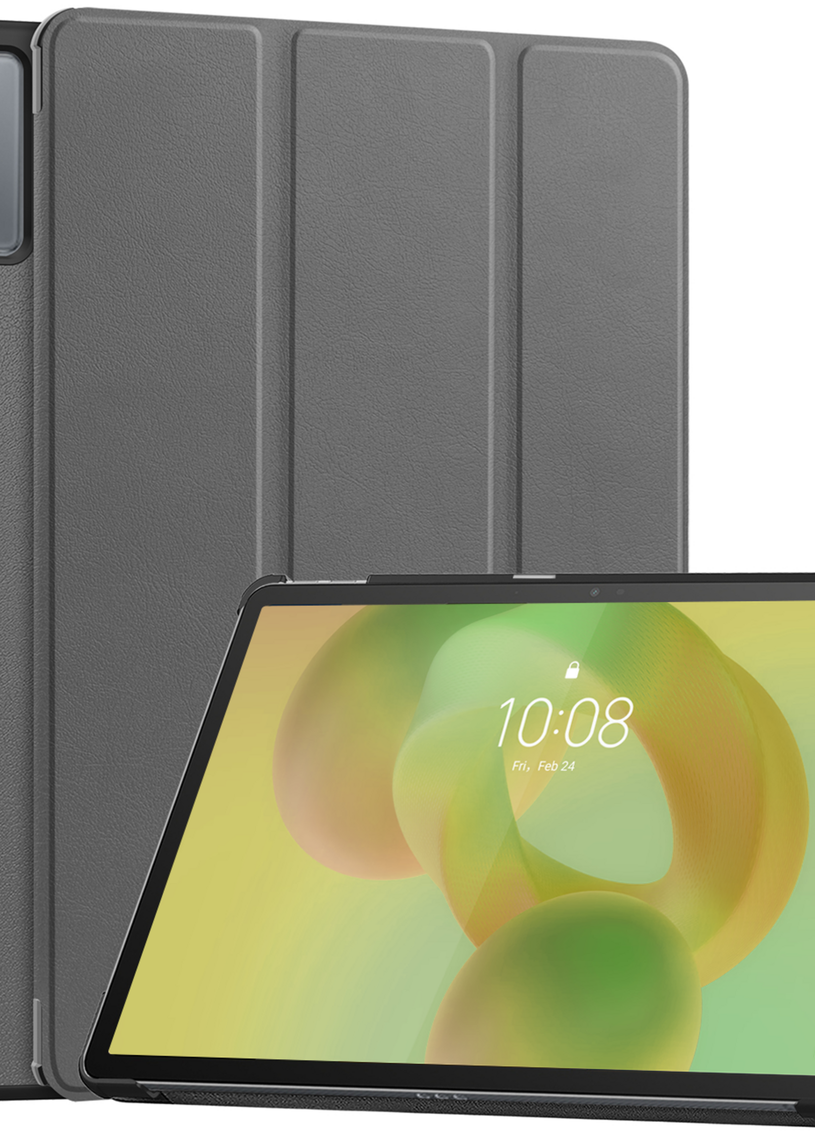 LUQ LUQ Lenovo Idea Tab Hoesje - Grijs