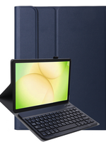 LUQ LUQ Samsung Galaxy Tab A11 Plus Toetsenbordhoes - Donkerblauw