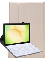 LUQ LUQ Samsung Galaxy Tab A11 Plus Toetsenbordhoes - Goud