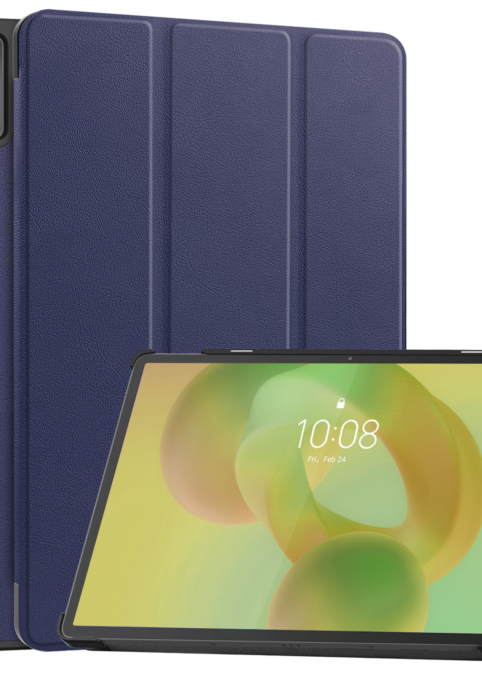 LUQ LUQ Lenovo Idea Tab Pro Hoesje - Donkerblauw