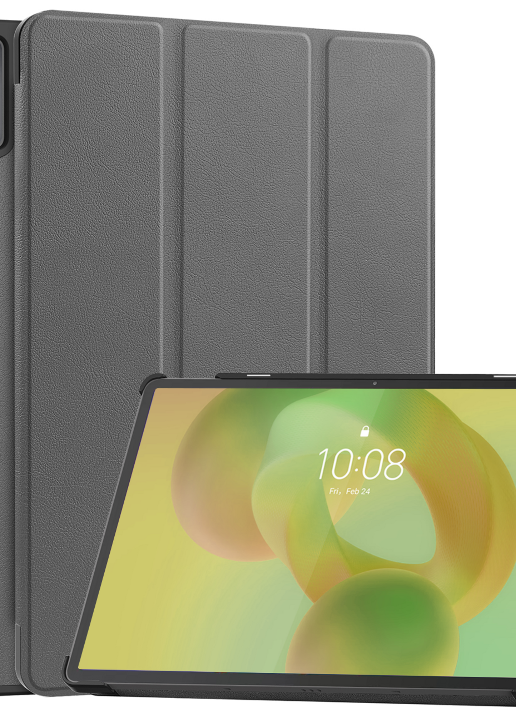 LUQ LUQ Lenovo Idea Tab Pro Hoesje - Grijs
