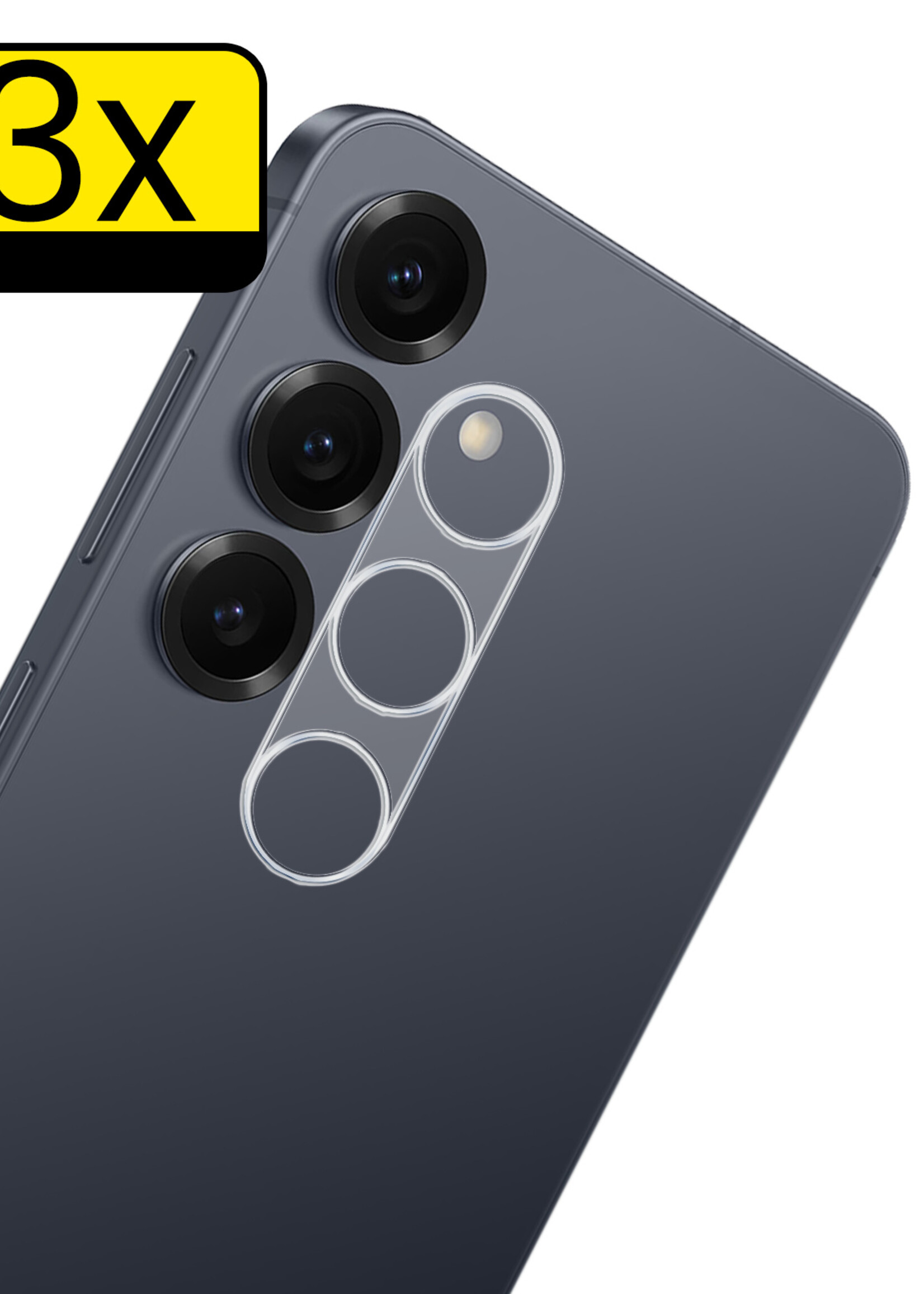 LUQ LUQ Samsung Galaxy S26 Camera Screenprotector - 3 PACK