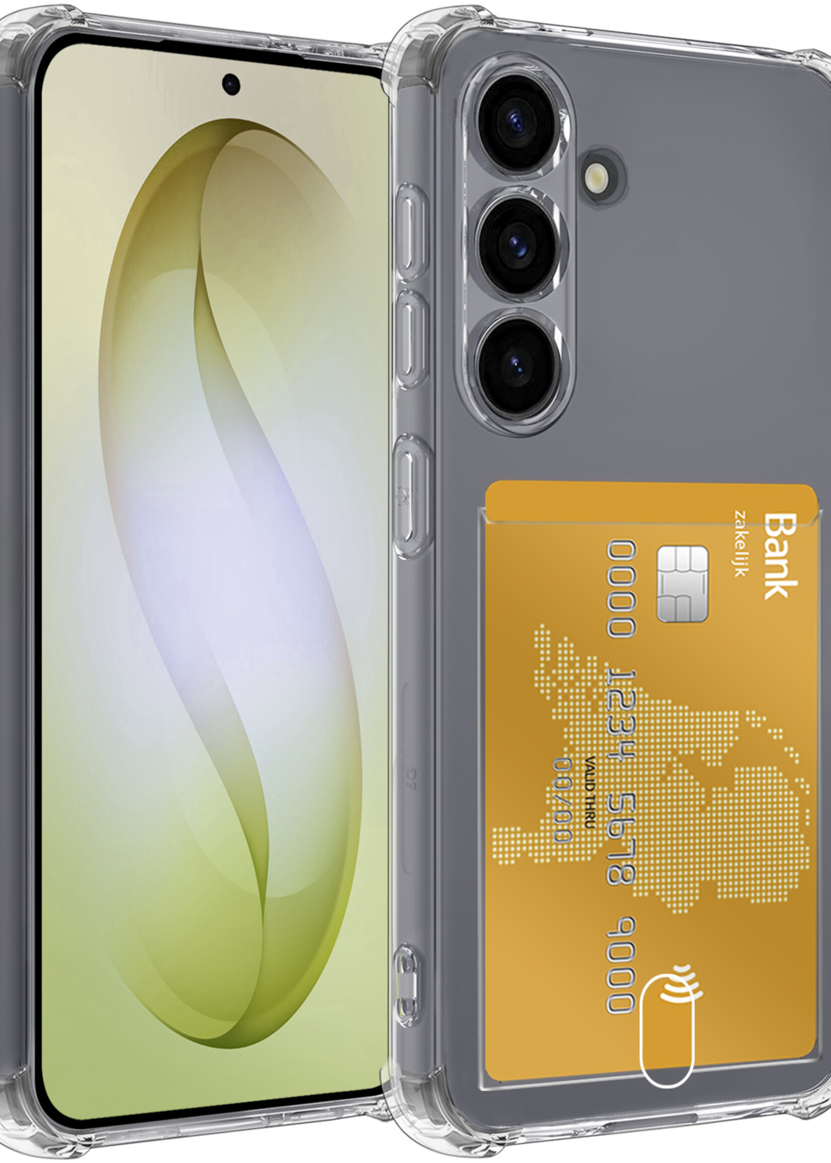 LUQ LUQ Samsung Galaxy S26 Hoesje Pashouder