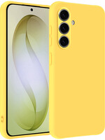 LUQ LUQ Samsung Galaxy S26 Hoesje Siliconen - Geel
