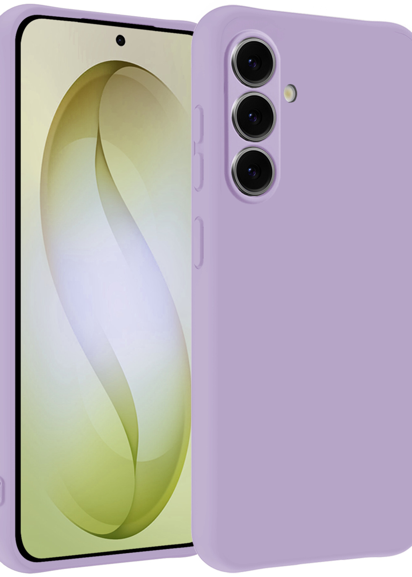 LUQ LUQ Samsung Galaxy S26 Hoesje Siliconen - Lila