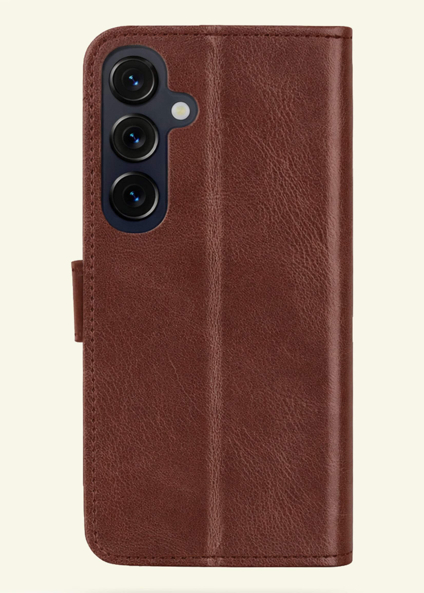 LUQ LUQ Samsung Galaxy S26 Hoesje Bookcase - Bruin