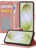 LUQ LUQ Samsung Galaxy S26 Hoesje Bookcase - Rose Goud