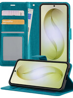 LUQ LUQ Samsung Galaxy S26 Hoesje Bookcase - Turquoise