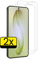 LUQ LUQ Samsung Galaxy S26 Plus Screenprotector Glas - 2 PACK