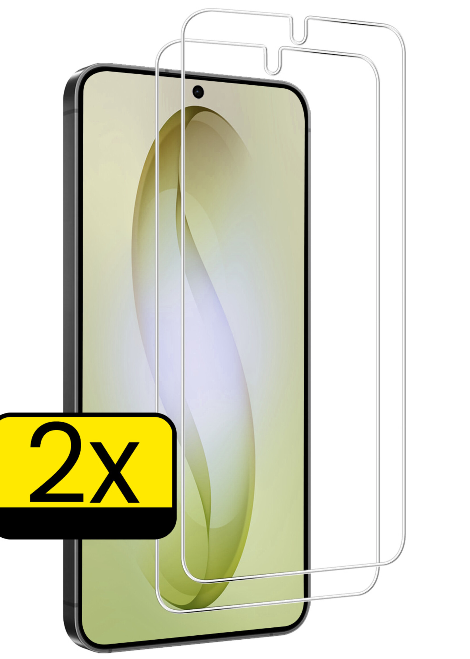 LUQ LUQ Samsung Galaxy S26 Plus Screenprotector Glas - 2 PACK