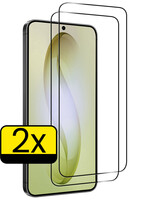 LUQ LUQ Samsung Galaxy S26 Plus Screenprotector Glas Full Cover - 2 PACK