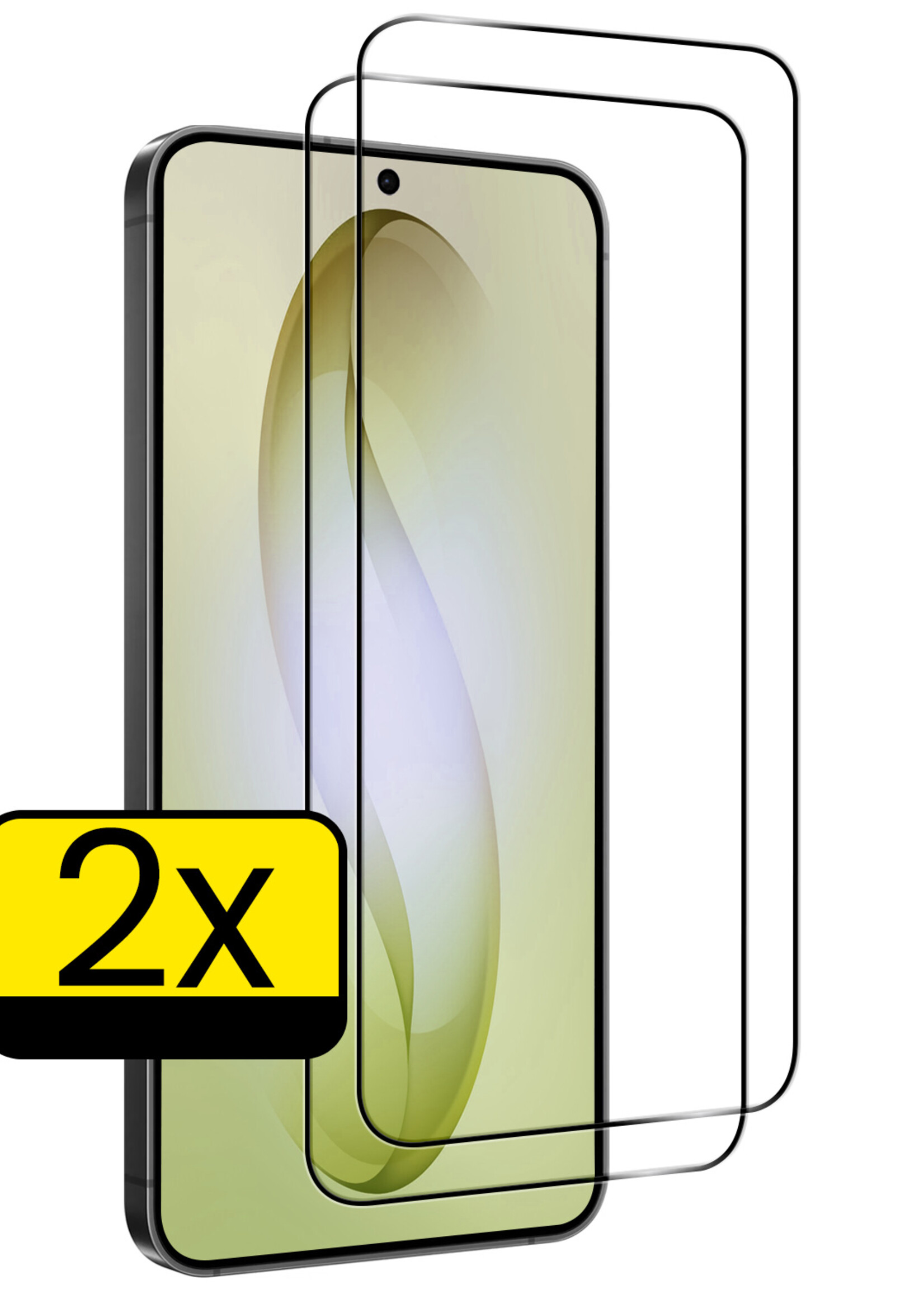 LUQ LUQ Samsung Galaxy S26 Plus Screenprotector Glas Full Cover - 2 PACK