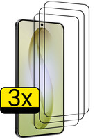 LUQ LUQ Samsung Galaxy S26 Plus Screenprotector Glas Full Cover - 3 PACK
