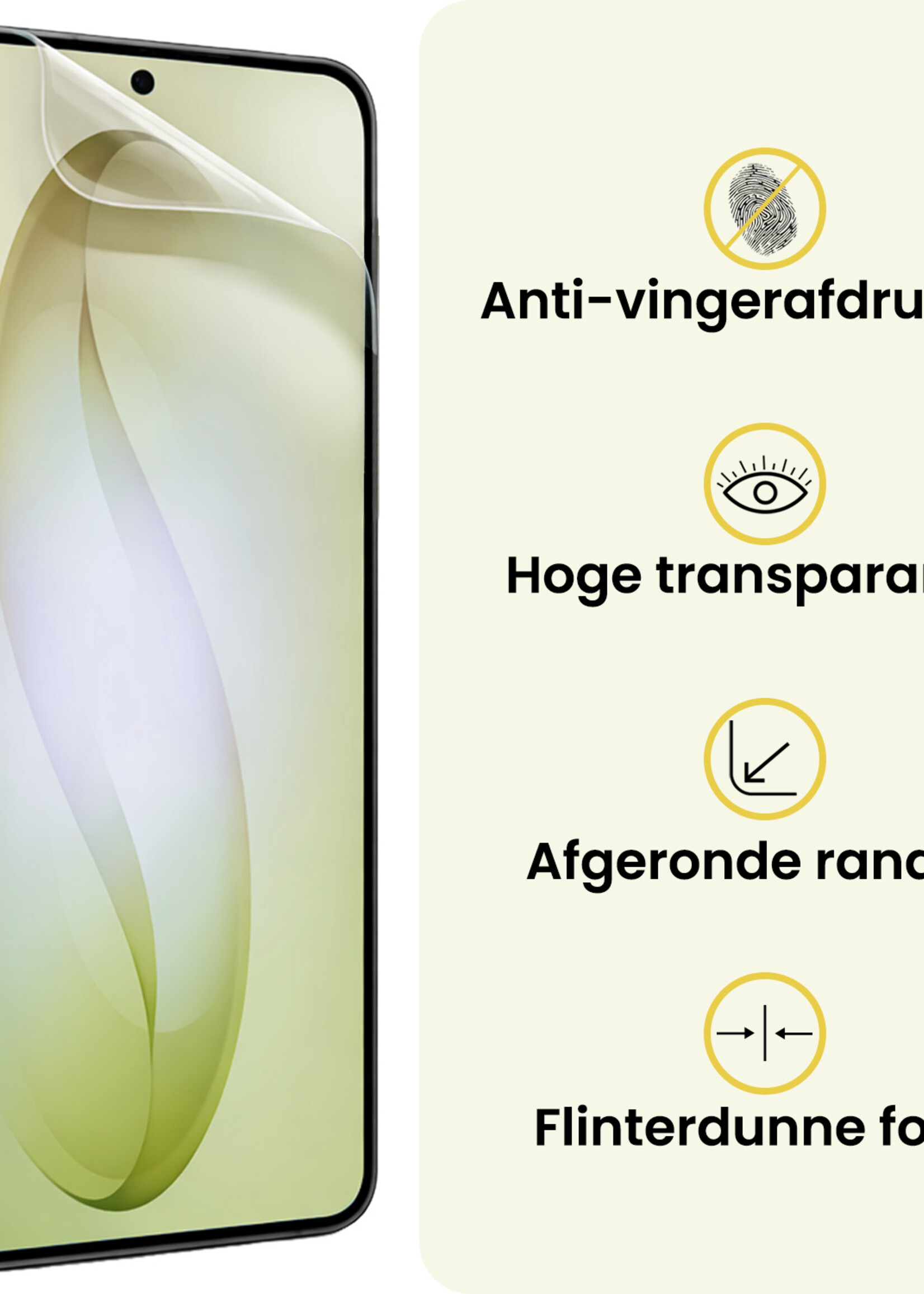 LUQ LUQ Samsung Galaxy S26 Plus Schermfolie