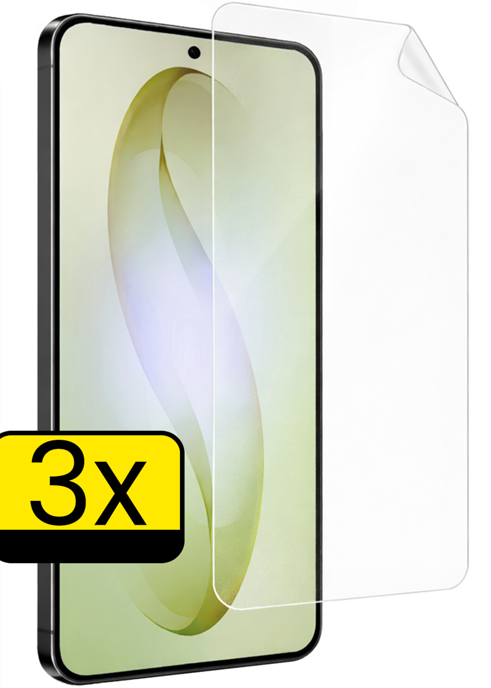 LUQ LUQ Samsung Galaxy S26 Plus Schermfolie - 3 PACK