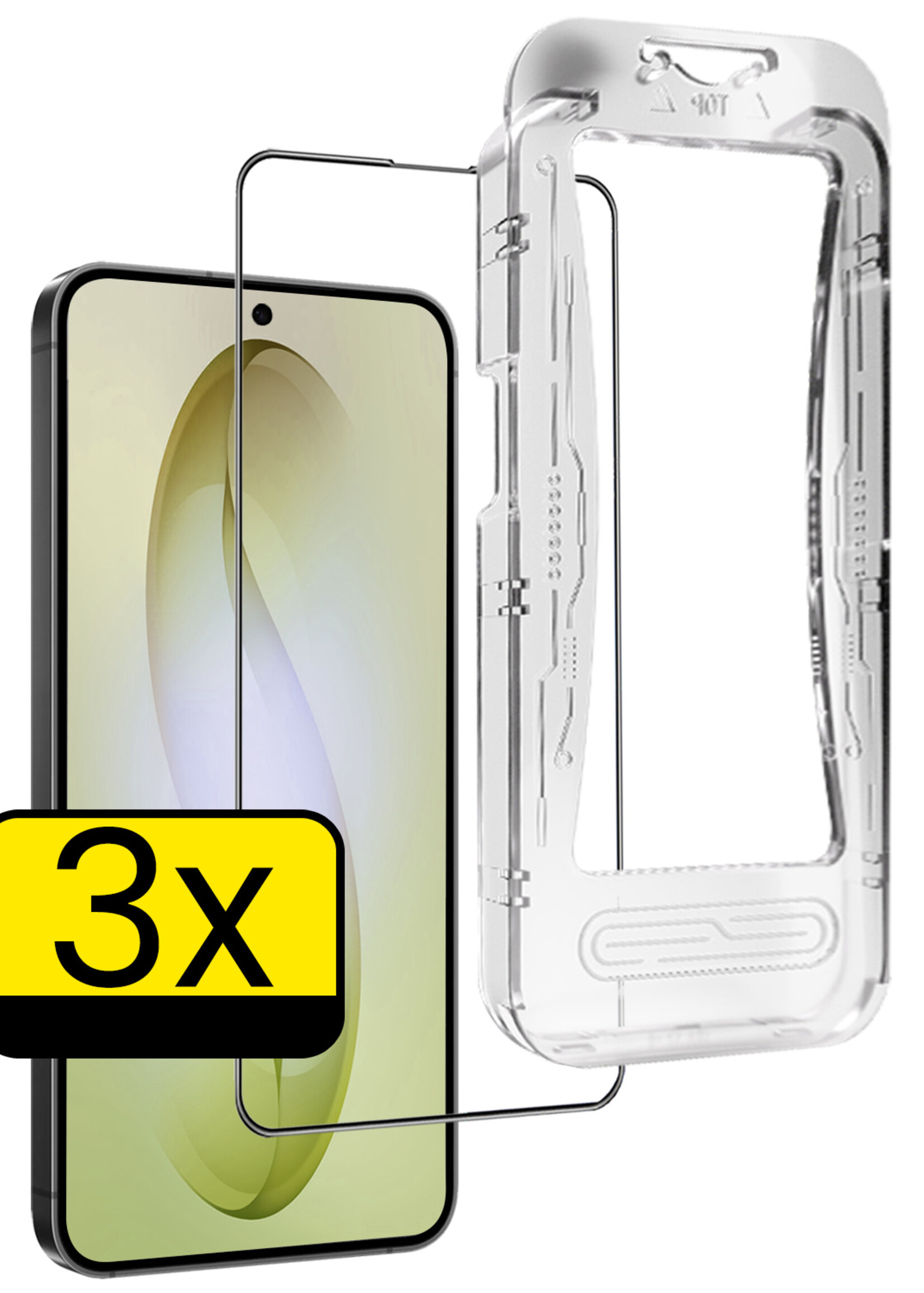 LUQ LUQ Samsung Galaxy S26 Plus Hybrid Screenprotector - 3 PACK
